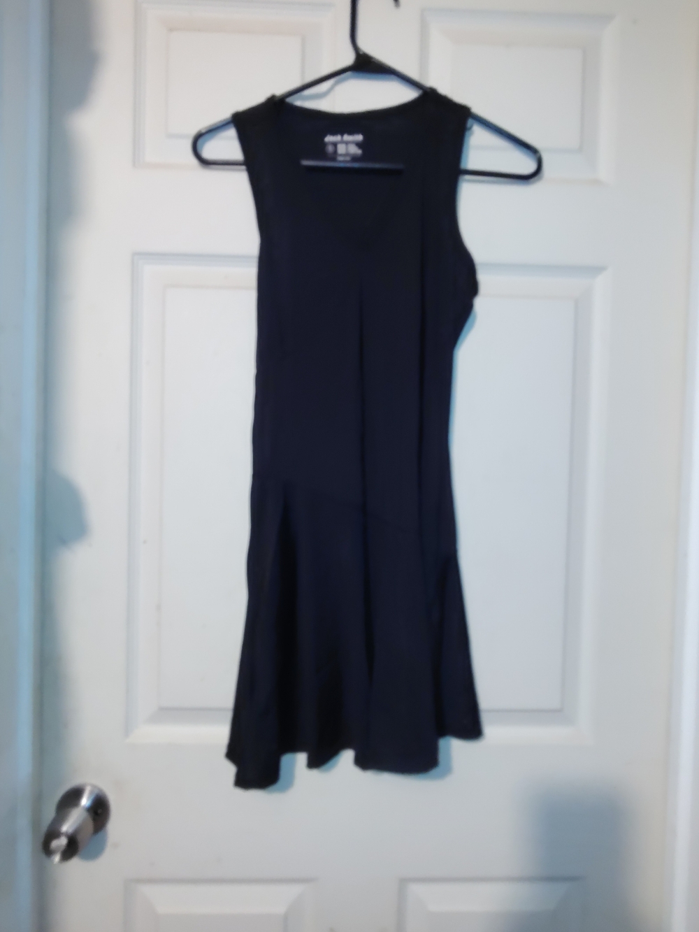 Jack Studio Black Sleeveless Flare Dress